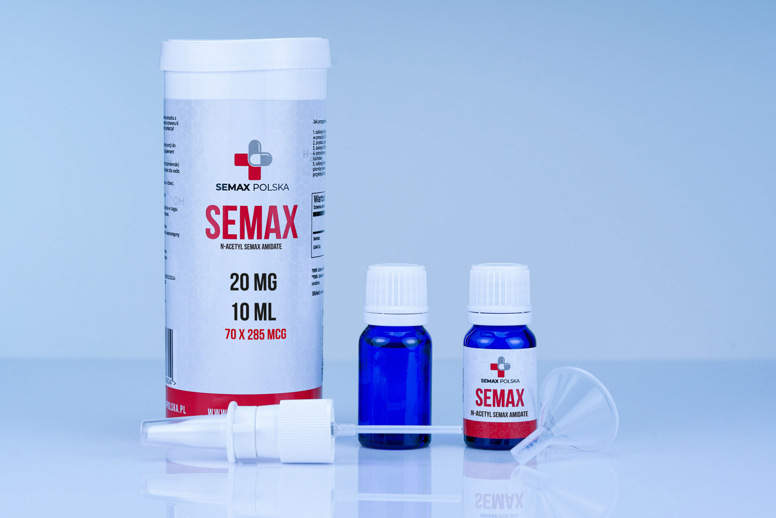 N-Acetyl Semax Amidate 20 mg.